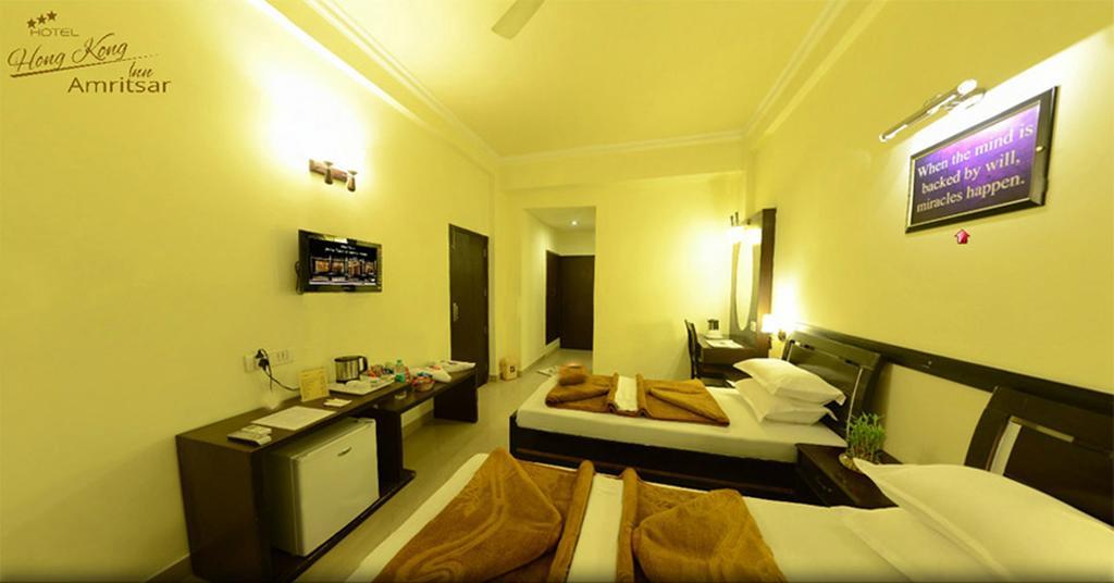 Hotel Hong Kong Inn Amritsar Rom bilde
